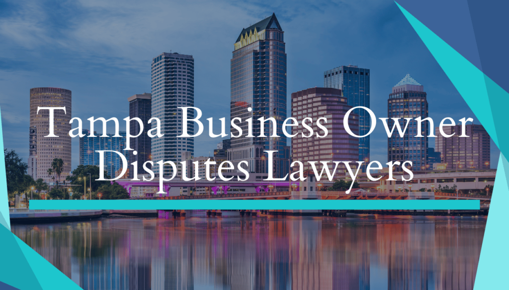 Tampa Business Owner Disputes Attorneys