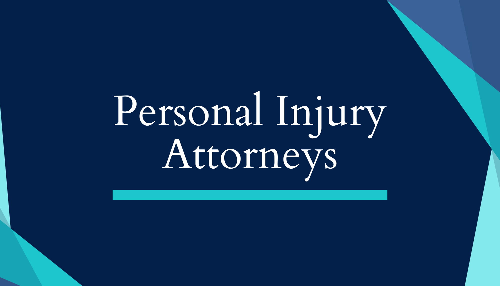 Personal Injury Attorneys