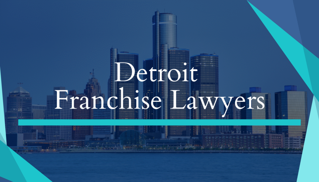 Detroit city skyline, Franchise Laywers